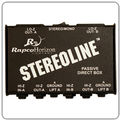 STL-1 STOCK STEREOLINE PASSIVE DIRECT BOX